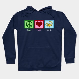 Peace Love Scorpio Hoodie